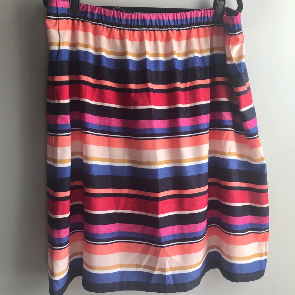 ☀️Ava & Viv / Striped Skirt - 1X (NWT)